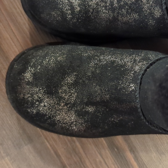 Women's UGG Mini Bailey Bow Glimmer - Picture 6 of 8